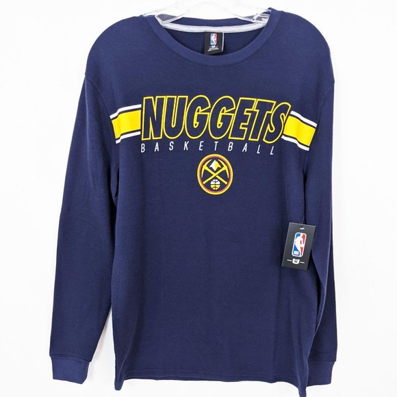 NBA Other - Denver Nuggets NBA Thermal Waffle Top NEW Men's M
